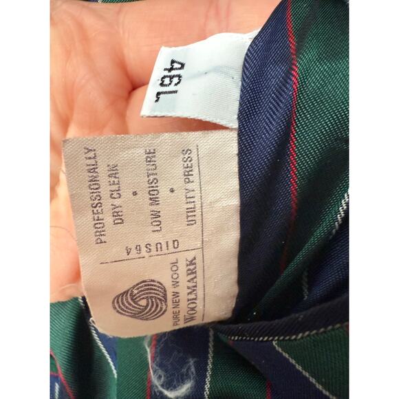 Vintage Tommy Hilfiger Heritage Black Wool Blazer – Made in USA – Size 46L vguc - Picture 6 of 9